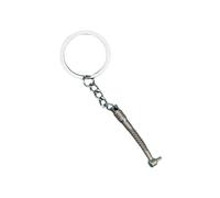 Porte-clés robuste en alliage de zinc en forme de dent - Portable - Pour les professionnels dentaires et les cliniques - Porte-clés en forme de dent, Extracteur de dents Keyc, taille unique