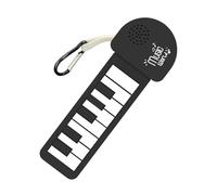 Porte-clés Roll Piano - Pliable en silicone électrique, instrument de musique à clavier portable, activités de plein air légères | Conception compacte pour les voyages, l'école, le parc à la maison, j
