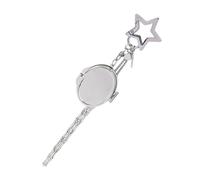 Porte-Clés Rouge à Lèvres,Organisateur De Maquillage en Métal avec Miroir | Porte-Rouge À Lèvres Portable pour Sac À Main,pour Femmes Et Adolescentes Sac À Main Et Tote Voyage Camping Fête