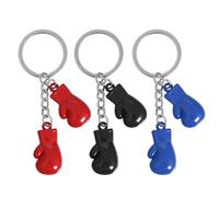 Porte-Clés S De Boxe 3 Pièces, Porte-Clés Créatifs, Porte-Clés Éléments Sportifs, Porte-Clés Cadeaux, Porte-Clés À La Mode