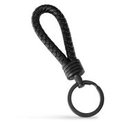 Porte-clés - SERASAR - Modèle K001 - Cuir de Vachette - Acier Inoxydable - Coffret Cadeau