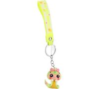 Porte-clés serpent Figurine serpent mignon Porte-clés breloque pour sac à dos Accessoire voiture