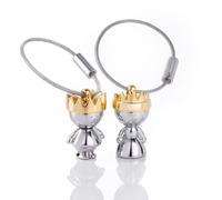 Porte-clés Set de porte-clés Roi et Reine LITTLE KING & LITTLE QUEEN