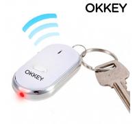 Porte-clés siffleur - OkKey 123MAESTRO - Retrouve vos clés en sifflant - Activation par sifflement - Design porte-clés