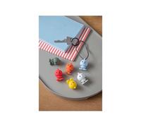 Porte-clés silicone Bumble bleu