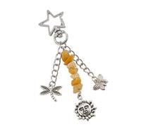Porte-clés soleil créatif en alliage de mode, accessoires uniques à la mode, porte-clés élégant, Texture en alliage pour toutes les occasions, bijoux de charme pour femmes