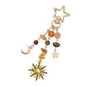 Porte-clés soleil créatif en alliage de mode, accessoires uniques à la mode, porte-clés élégant, Texture en alliage pour toutes les occasions, bijoux de charme pour femmes