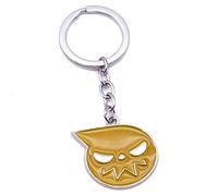Porte-clés Soul Eater Pendentif Death the Kid Porte-clés Soul Eater Evans Porte-clés imprimé Petit personnage de dessin animé Soul Eater Cadeau créatif Porte-clés Maka Albarn