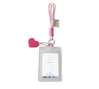 Porte-clés soutien-gorge photo - Avec breloque en forme de cœur mignon double fente accessoires pour sac - Porte-cartes et porte-clés, pour sac à main, portefeuille, voiture, école, anniversaire, Noël