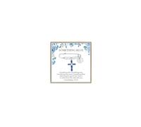 Porte-clés souvenir bleu pour mariée, future mariée, cadeau pour fille, cadeau initiale bleue pour belle-fille de la part de maman, cadeau de mariage, bouquet, porte-jarretelles, accessoires de mariée