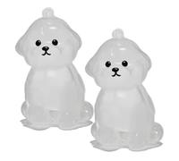 Porte-clés souvenir en poils d'animaux, 2 pièces, mémorial, en laiton, Os | Chérissez la fourrure de votre animal avec un porte-clés, un mémorial significatif, pour les collectionneurs