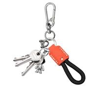 Porte-Clés Spatial pour Sac à Dos - Porte-Clés Charm Astronaute avec Dragonne | Anneau pour Cartable,pour Garçons Hommes Clés Voiture Sac à Dos Portefeuille Décor Cadeau Fête Garniture de