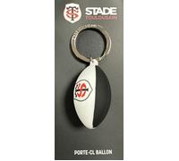 Porte-clés - Stade Toulousain - Balle Tournante - 100% Officiel - Mixte - PVC