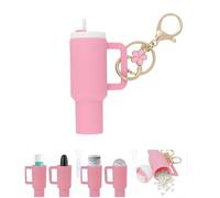 Porte-clés Stanley Cup,Porte-baume à lèvres Sac Charms,personnalisé Porte-monnaie Stanley Cup Accessories,Adapté Aux Sacs à Main, Portefeuilles,Sacs à Dos