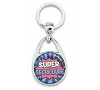 Porte clés Super secrétaire comics