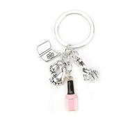 Porte Clés Sur Le Thème Du Nail Art Avec Des Mains Et Des Pieds Mignons Et Amusants, Pendentifs Vernis à Ongles, Porte-Bonheur Doux Comme Cadeau Personnel Pour Femme, Cadeau D'anniversaire