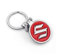 Porte-clés Suzuki Across 2020-, Élégants Cadeaux Personnalisés pour Hommes Femmes et Meilleurs Amis,Red