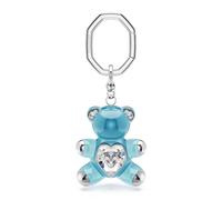 Porte-Clés Swarovski Teddy Bleu
