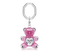 Swarovski Teddy Porte-clés Rhodium brillant Rose