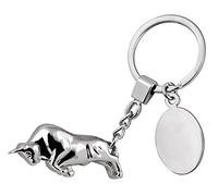 PORTE-CLÉS TAUREAU FURIEUX cod.EL7868 cm 11x3,5x1,2h by Varotto & Co.