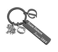 Porte-clés Team Damon/Stefan/Salvatore Since 1864 - Idée cadeau pour vampire noir
