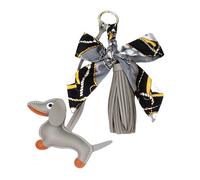 Porte-clés teckel pour ajouter une touche d'élégance aux articles du quotidien, décoration de sac pour chien, convient à toutes les occasions Porte-clés teckel, J, taille unique