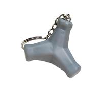 Porte-clés tétrapode artistique, substance de colophane forte, breloque de téléphone compacte pour thème marin, bien-aimés, Texture réaliste, porte-clés en colophane