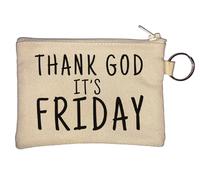 Porte-clés Thank God It's Friday Beige
