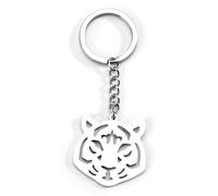 Porte-Clés Tigre En Acier Inoxydable, Idées Cadeaux Pour Meilleure Amie, Petits Cadeaux Pour Femme, Cadeau D'anniversaire Pour Petite Amie, élégant Et Moderne, Cadeaux Créatifs Pour Femme
