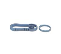 Porte-clés Titane - Compact, léger & Durable, Design Robuste & Ergonomique, Anti-Empreintes, Usage Quotidien, Alliage Titane écologique