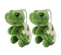 Porte-Clés Tortue 2 Pièces, Porte-Clés Tortue en Peluche Tortue en Peluche, Pendentif Tortue Créatif, Pendentif Poupée De Poche, Porte-Clés Dessin Animé