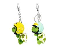Porte-Clés Tortue En Peluche, 2 Pièces, Animal, Breloque Pour Téléphone Portable, Sac À Dos, Pendentif Micrologiciel