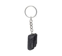 Porte-clés Tourmaline Noire Minéraux et Cristaux pour Guérison, Beauté Énergique, Méditation, Médecine Alternative, Amulettes Spirituelles