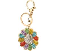 Porte-clés Tournesol,Porte-clés Tournesol,Porte-clés mignon,Porte-clés en métal,Porte-clés Tournesol pour femmes,Porte-clés