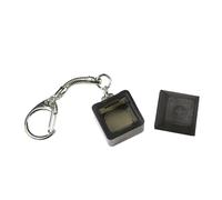 Porte-clés transparent testeur de commutateurs avec capuchon DSA pour tester les commutateurs de clavier mécanique, jouet anti-stress pour des frappes fluides