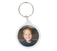 Porte-clés transparents Rond 4 pièces 3,5 cm - Artémio Incolore