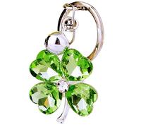 Porte-Clés Trèfle, Porte-Clés Trèfle à Quatre Feuilles, Porte-clés Lucky, Porte-Bonheur Feuille Verte Nature Pendentif En Porte-Bonheur, pour Porte-Monnaie
