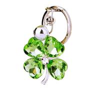 Porte-Clés Trèfle, Porte-Clés Trèfle à Quatre Feuilles, Porte-clés Lucky, Porte-Bonheur Feuille Verte Nature Pendentif En Porte-Bonheur, pour Porte-Monnaie