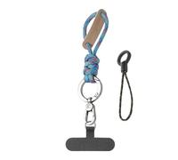 Porte-clés tressé - Anti-vol multifonctionnel universel sûr | Bracelet porte-clés | Pour clés de voiture, étui d'écouteurs, mini porte-monnaie, gobelet, déplacement, extérieur, S5, Siehe Beschreibung