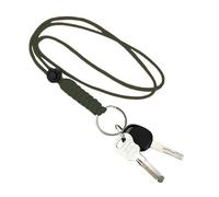 Porte-clés tressé, lanière pour clés de voiture, lanières en paracorde pour activités de plein air | Cordon tressé réglable en longueur pour carte d'identité pour la randonnée, l'équitation