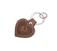 Porte-clés Troika Oktoberfest™ 2025 en forme de cœur en pain d’épices avec embossage Oktoberfest 100% Made in Germany Porte-clés Oktoberfest 2025 avec anneau breveté NAIL GUARD en acier inoxydable