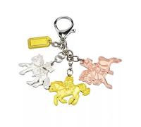 Porte Clés Trois Chevaux de la Victoire - Porte clés Feng Shui - Amulettes Feng Shui - Talisman Feng Shui - Porte clés porte bonheur - Protection Feng Shui