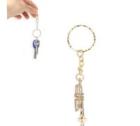 Porte-clés trompette, porte-clés mignon musique porte-clés à la mode petit porte-clés pendentif porte-clés sacs à main porte-clés pour la décoration