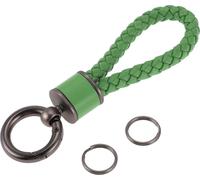 Porte-Clés Universel Avec Anneau Pour Télécommandes Pour La Maison Pour Femmes En Simili Cuir Vert