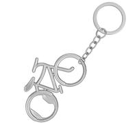 Porte-Clés Vélo - Porte-Clé Ouvre-Bouteille Breloque de Sac pour Femme avec Décapsuleur Intégré, Cadeaux Porte Sympas pour Amateurs de Vélo & Passionnés d'Accessoires Pratiques.