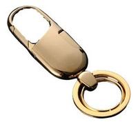 Porte-clés Voiture avec 2 Anneaus et Coffret Cadeau FONGWAN Cadeaux pour Homme et Femme - Or Or G