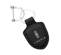 Porte-Clés Voiture avec Logo,pour Lincoln Continental MKC MKZ MKX Corsair Navigator Z Nautilus Porte-Clés Cuir De personnalisé Idéal Cadeau Accessoire Clé Voiture Homme Femme