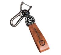 Porte-clés Voiture pour Volvo C30 C40 C70 EX30 S40 S60 S80 S90 XC40 XC60 XC70 XC90 Rdesign, Porte Clé Portable Multifonction Porte-clés Clés Avec Anneau en D Anti-perte,Black