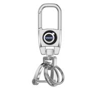 Porte-clés Voiture pour Volvo C30 C40 C70 EX30 S40 S60 S80 S90 XC40 XC60 XC70 XC90 Rdesign, Porte Clé Portable Multifonction Porte-clés Clés Avec Anneau en D Anti-perte