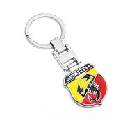 Porte-clés Voitures pour Abarth 595C Facelift 2016, Auto Porte Clef Catena Chiave Coque Clé Voiture Esthétique Durable Hommes Femmes Voiture Accessoires
